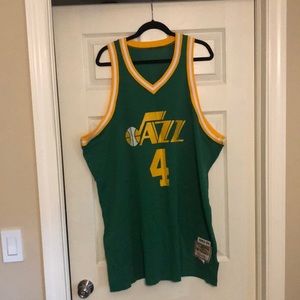 Mitchell & Ness Authentic Utah Jazz Adrian Darnley Away Jersey size 56